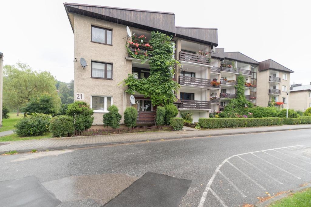 Budova, kde se apartmán nachází