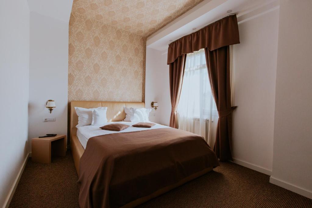Postel nebo postele na pokoji v ubytování Hotel Restaurant Park