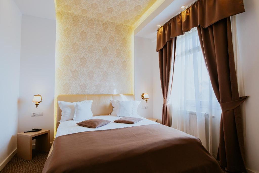 Postel nebo postele na pokoji v ubytování Hotel Restaurant Park