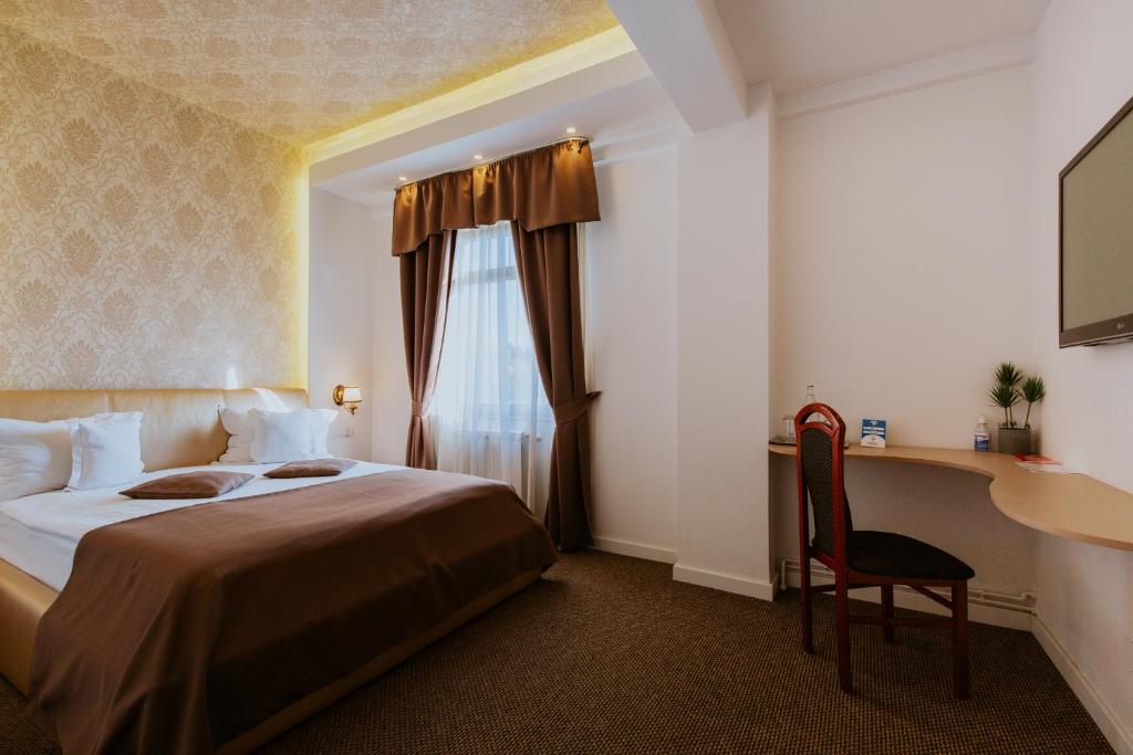 Postel nebo postele na pokoji v ubytování Hotel Restaurant Park