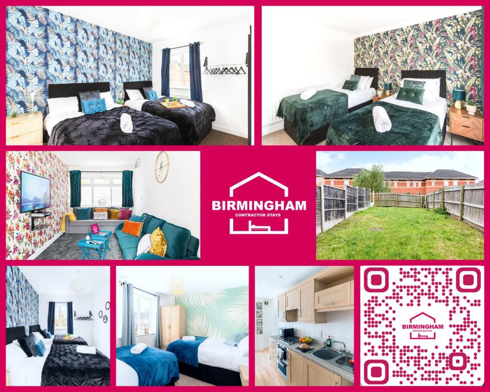 Modern 5 Bedroom Townhouse By City Centre & JQ - 9 Separate Beds, 2 Baths  and Parking, ברמינגהאם – מחירים מעודכנים לשנת 2023
