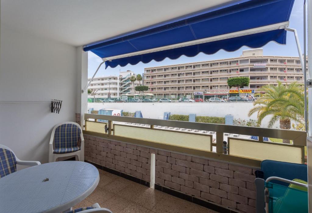 Balkon lub taras w obiekcie Tinache Beach 103 Maspalomas