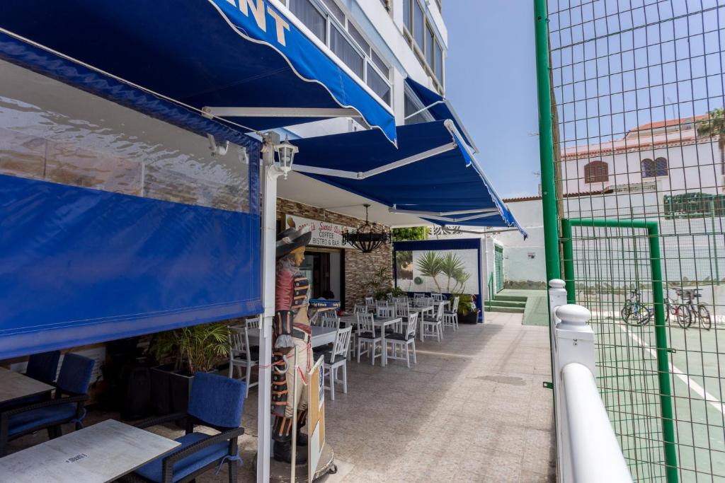 Balkon lub taras w obiekcie Tinache Beach 103 Maspalomas