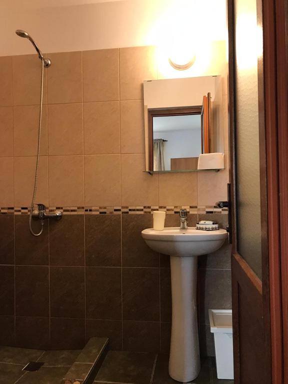 Koupelna v ubytování Vila ALBA AREAL