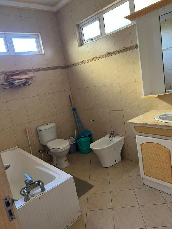 Koupelna v ubytování Apartment Derningham