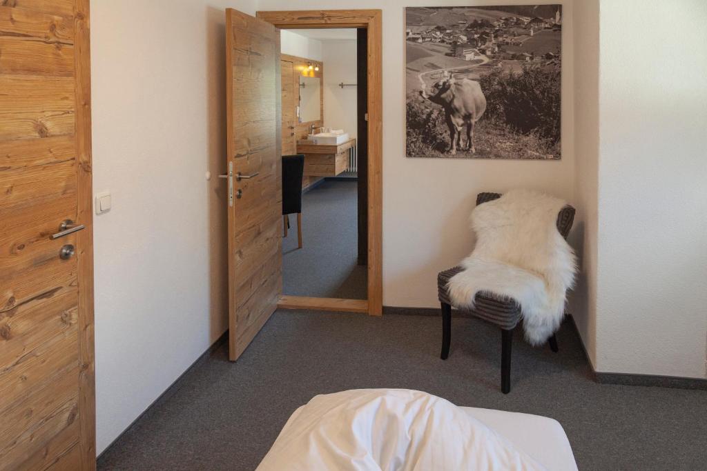 Postel nebo postele na pokoji v ubytování Berghotel TheLounge
