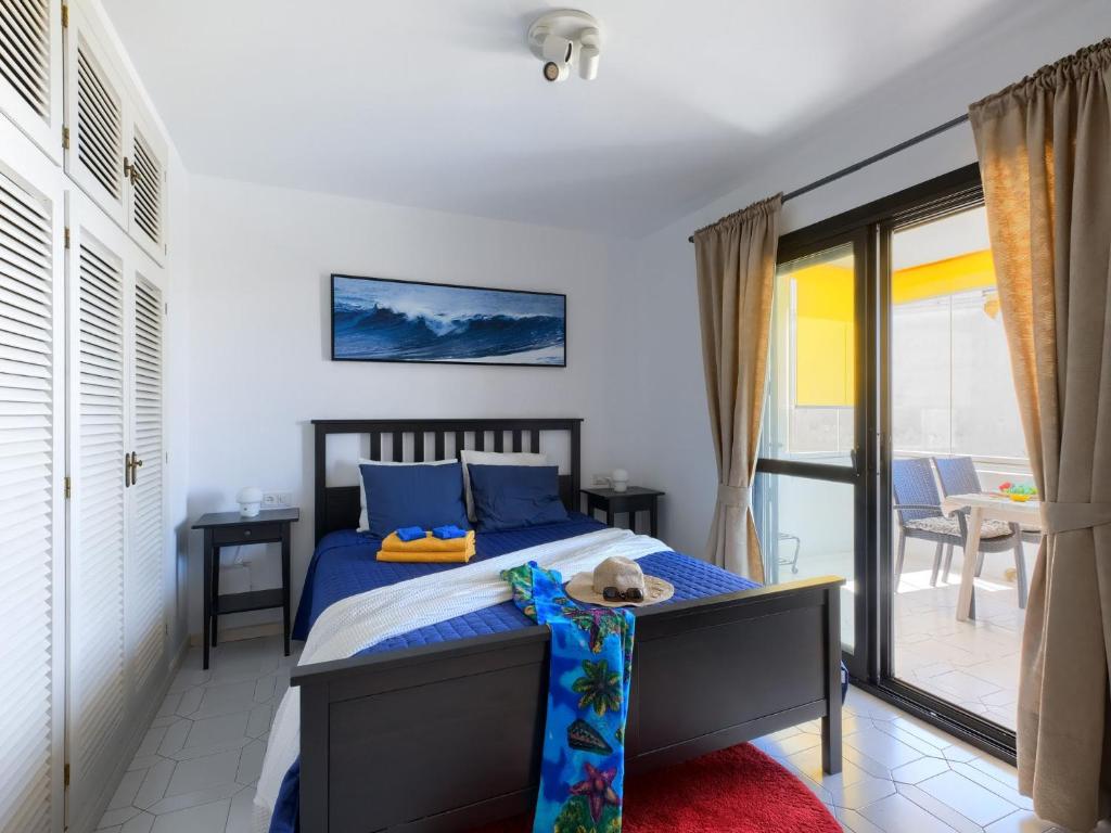 Posteľ alebo postele v izbe v ubytovaní Benalmadena 3 BEACH POOL VIEW, TERRACE, GARDEN