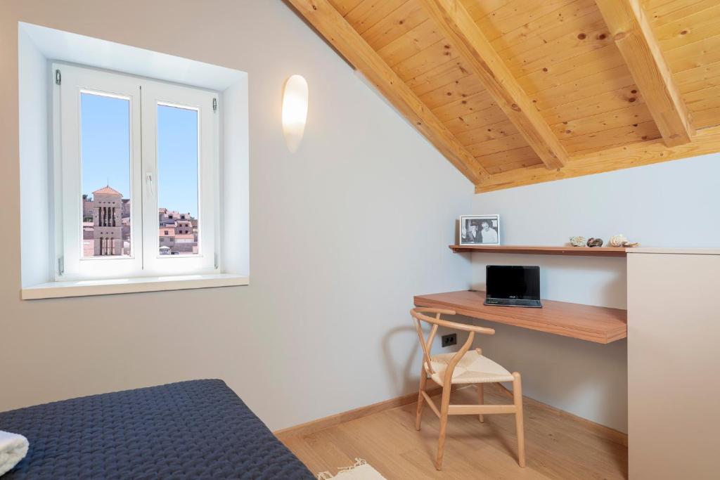 Posteľ alebo postele v izbe v ubytovaní Zani-Lux ZF Hvar