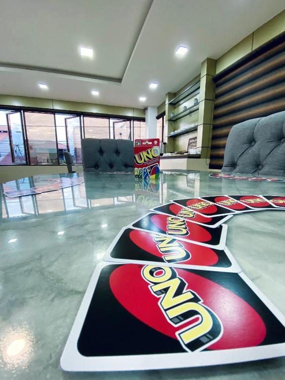 Posezení v ubytování Hotel Madrigal
