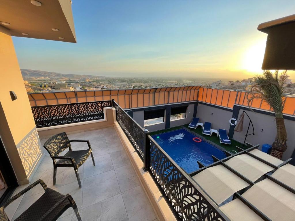 Μπαλκόνι ή βεράντα στο Villa Jana Chalet