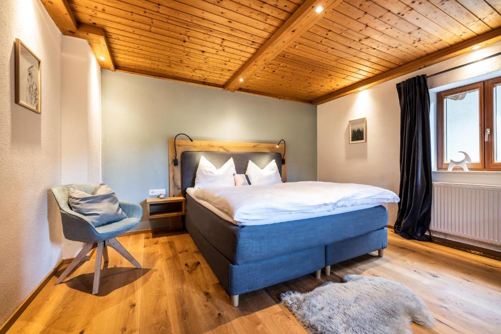 Postel nebo postele na pokoji v ubytování Urlaubsparadies Bogenhof - 5 Minuten zum Lift
