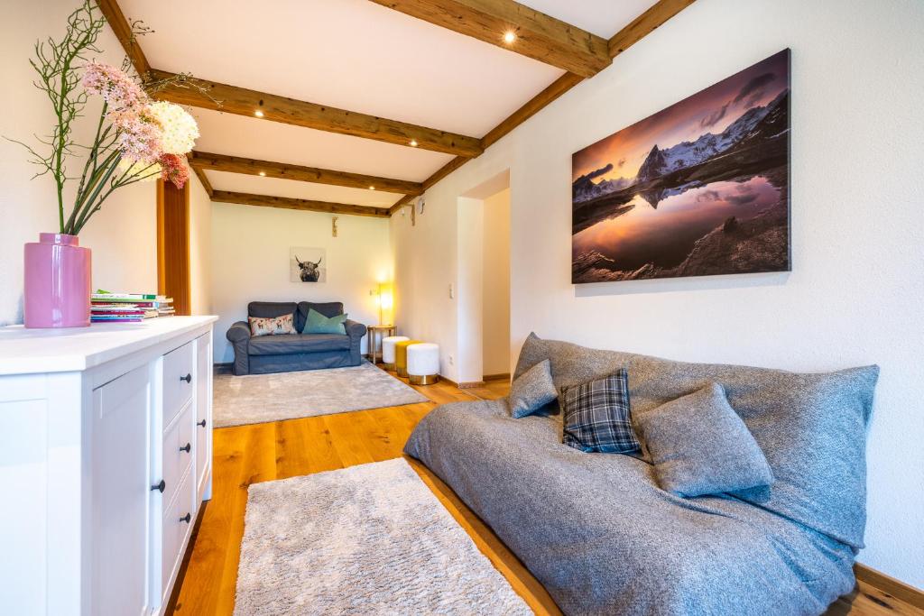 Posezení v ubytování Urlaubsparadies Bogenhof - 5 Minuten zum Lift
