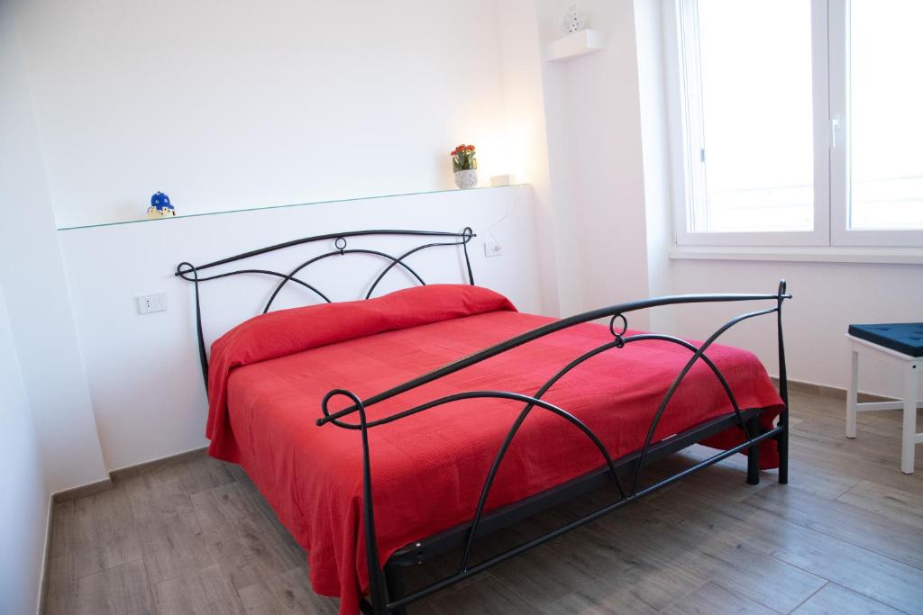 Łóżko lub łóżka w pokoju w obiekcie M&Mapartments
