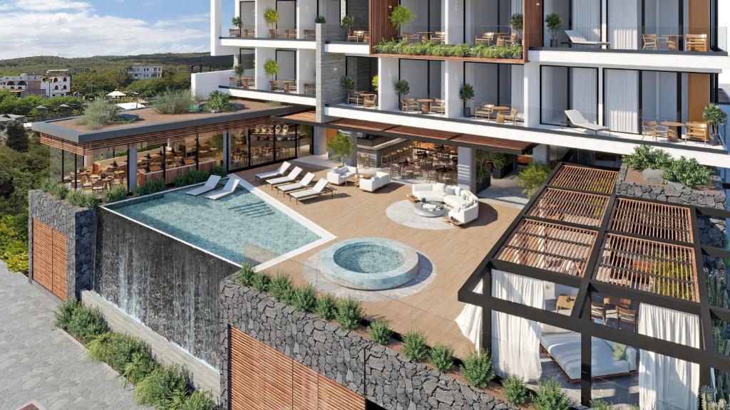 Bazén v ubytování Hotel Indigo - Galapagos by IHG nebo v jeho okolí