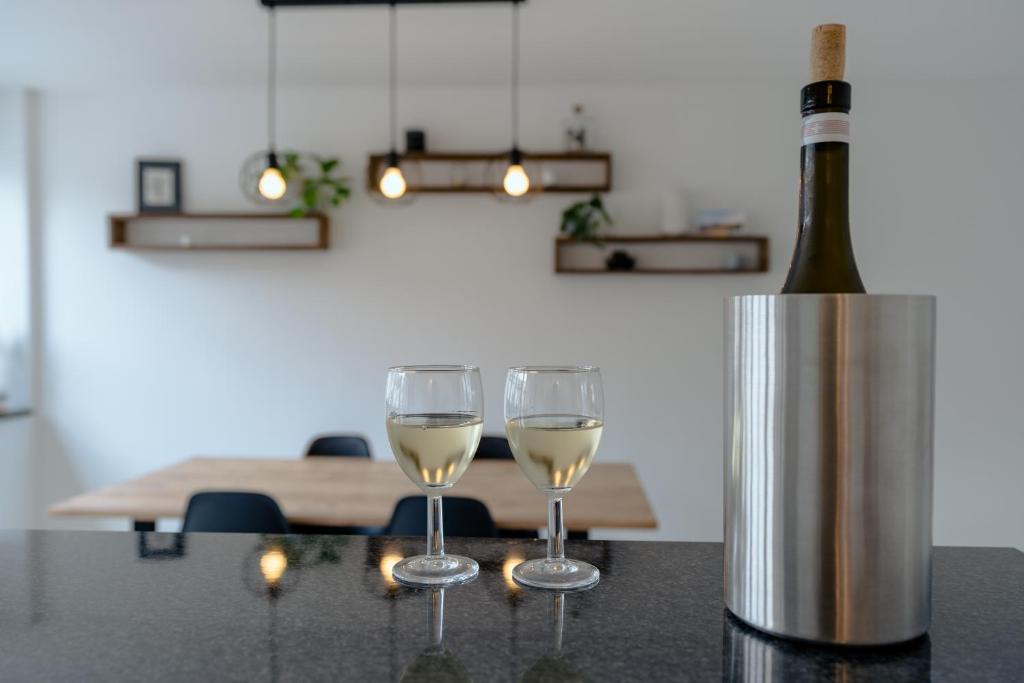 Nápoje v ubytování Apartment in the city center with free parking