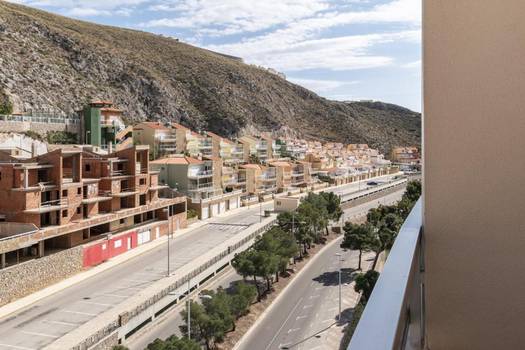 Výhľad na hory alebo výhľad na hory priamo z apartmánu
