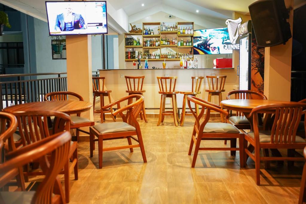 Posezení v ubytování Hotel Comster Mtwapa