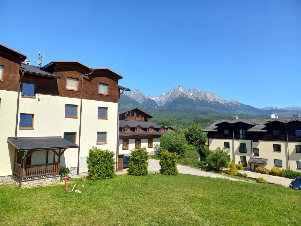 Nespecifikovaný výhled na hory nebo výhled na hory při pohledu z apartmánu