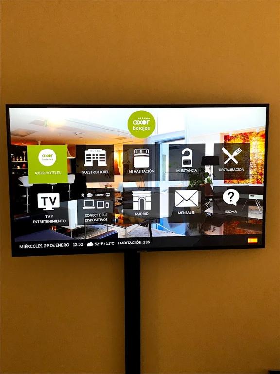アクソル バラハスにあるテレビまたはエンターテインメントセンター