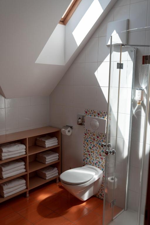 Koupelna v ubytování Luxury Apartments Bolf