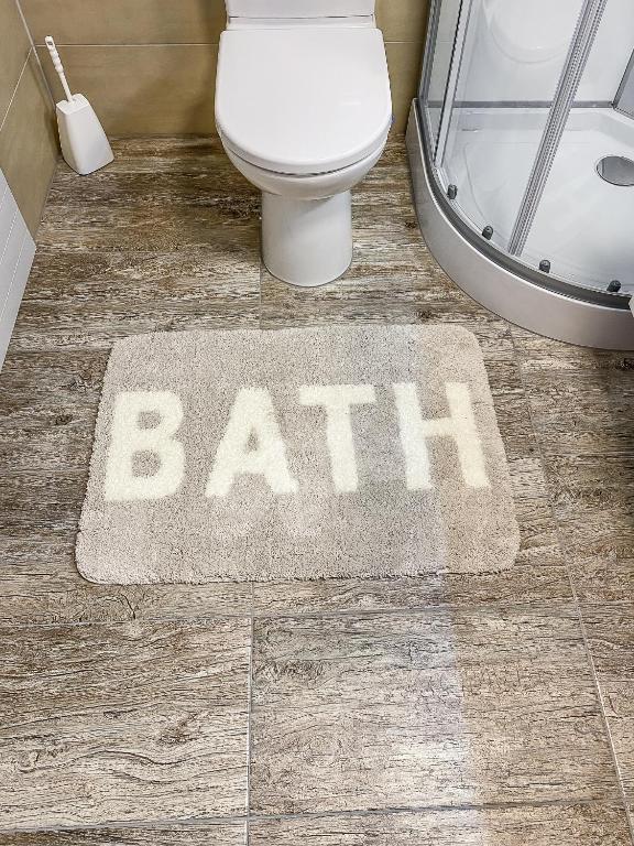 A bathroom at Ferienhaus Mörtl