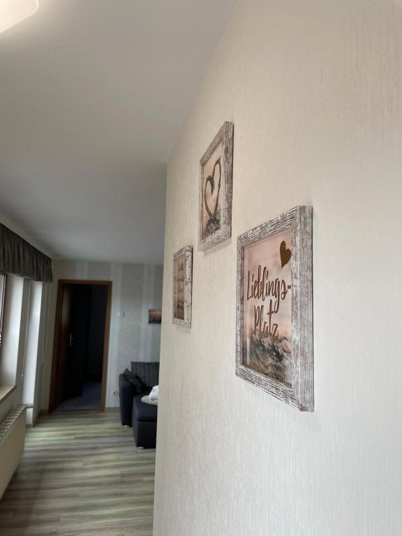 Posezení v ubytování Ferienwohnung Wegner