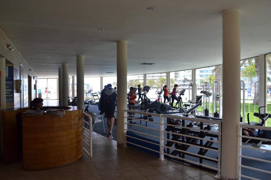 Fitness centrum a/nebo fitness zařízení v ubytování San Alfonso Apartment