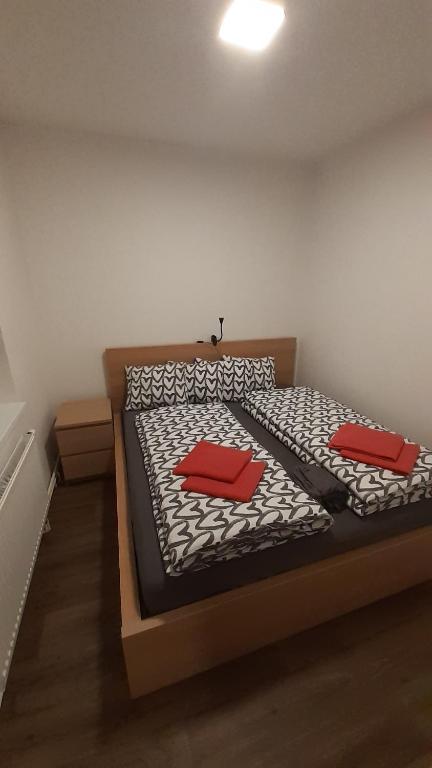 Postel nebo postele na pokoji v ubytování Apartmány RADOST