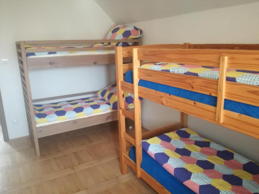 Postel nebo postele na pokoji v ubytování Ing. Martin Čech Kielar