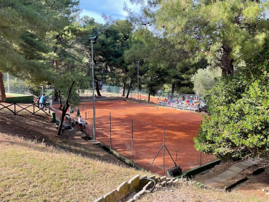 Tenis a/nebo squash v ubytování Villetta Lilly - Pugnochiuso nebo okolí