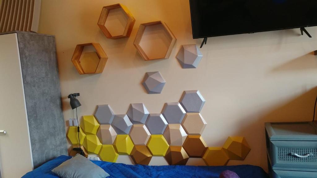 TV a/nebo společenská místnost v ubytování Triesti Home