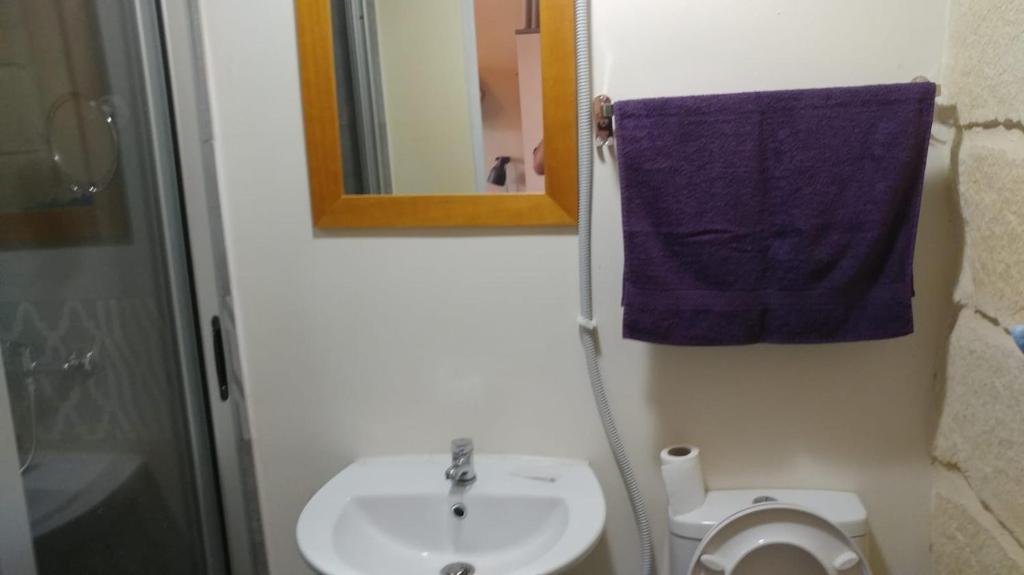 Koupelna v ubytování Triesti Home
