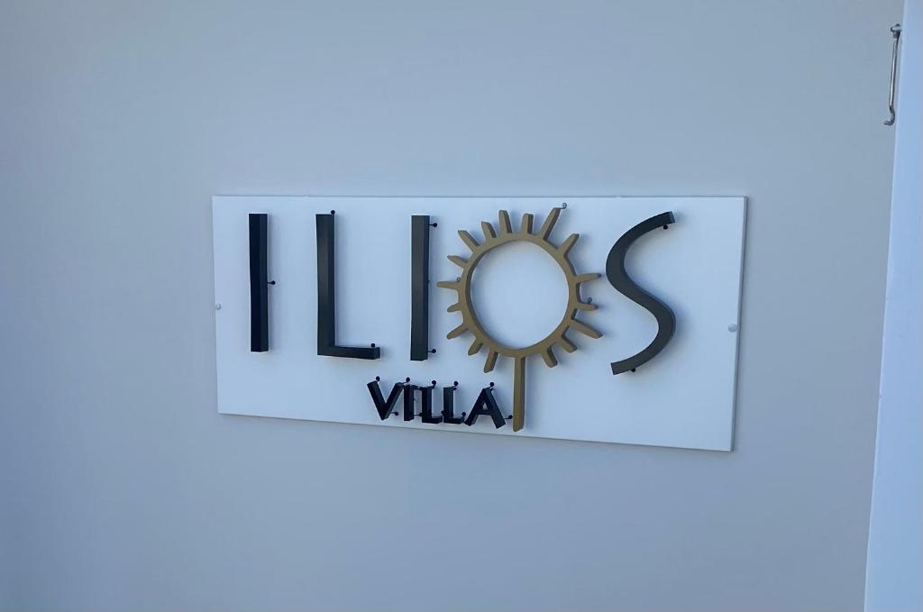 Certifikát, ocenenie alebo iný dokument vystavený v ubytovaní Ilios Villa
