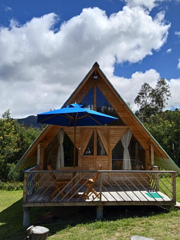 Zahrada ubytování Glamping las 4 estaciones