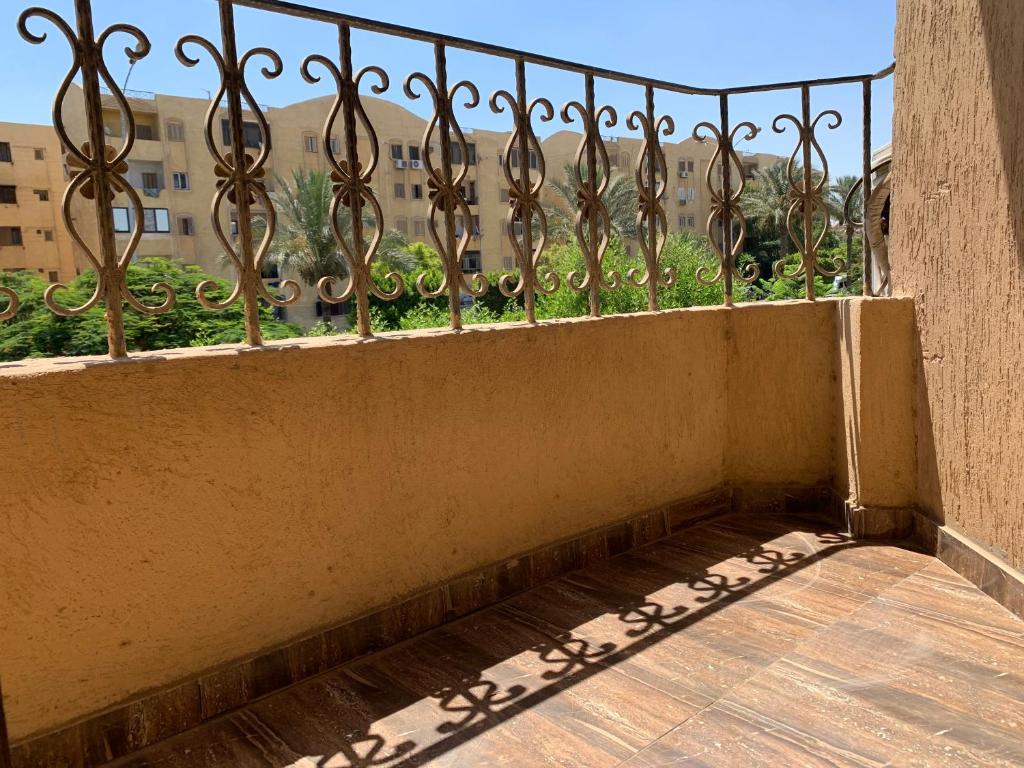 Balkón nebo terasa v ubytování Modern downtown Sheikh Zayed Condo