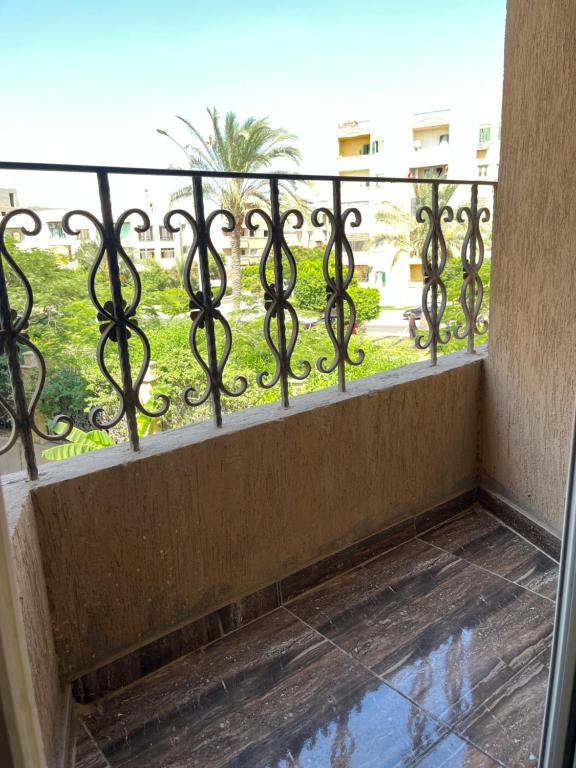 Balkón nebo terasa v ubytování Modern downtown Sheikh Zayed Condo