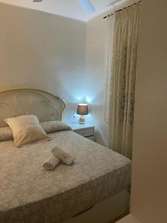 Posteľ alebo postele v izbe v ubytovaní Rooms Pineda