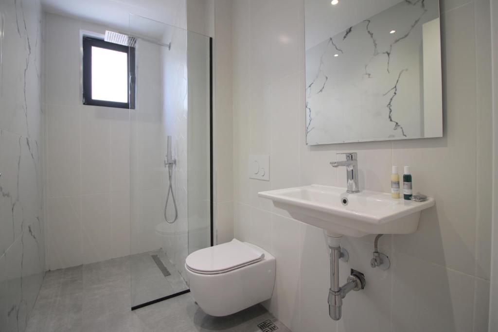 Koupelna v ubytování Hotel Qurku 2