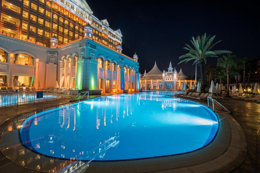 Bazén v ubytování Sentido Kamelya Fulya Hotel & Aqua - Ultra All Inclusive nebo v jeho okolí