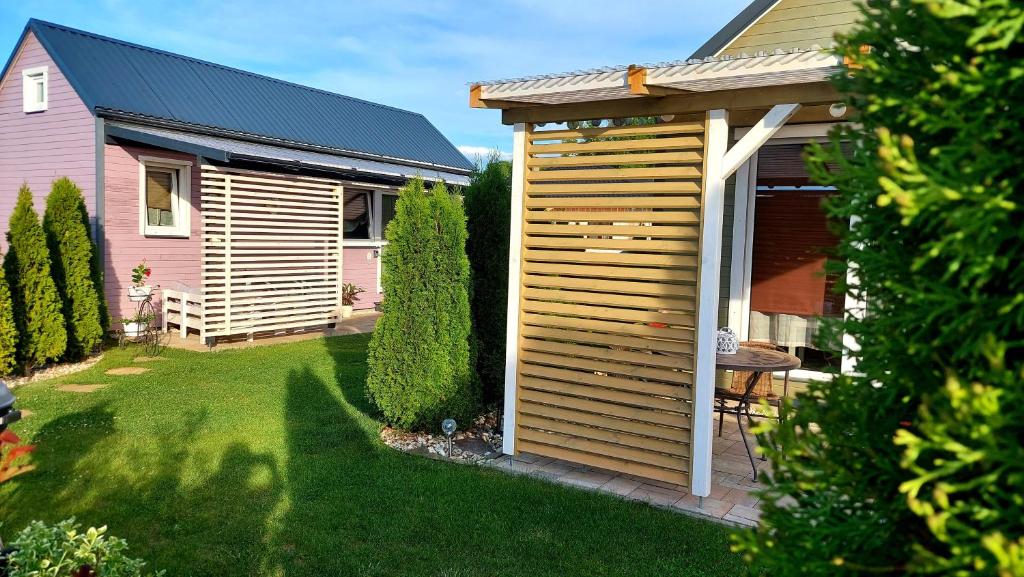 Zahrada ubytování Tiny House Lavender