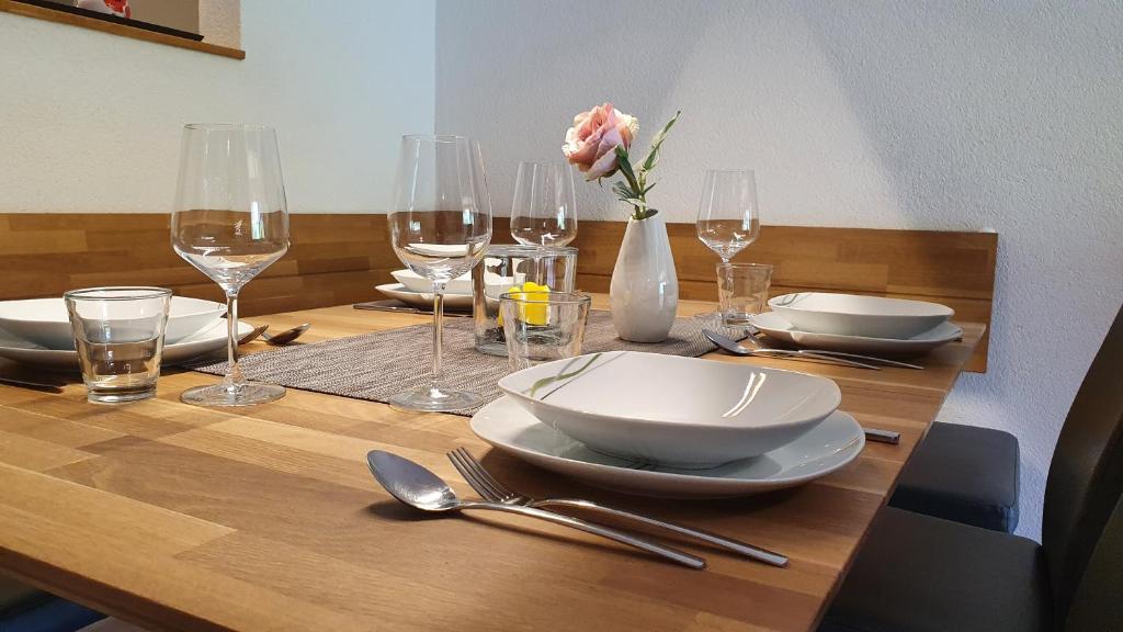 Nápoje v ubytování Bergzeit Appartements