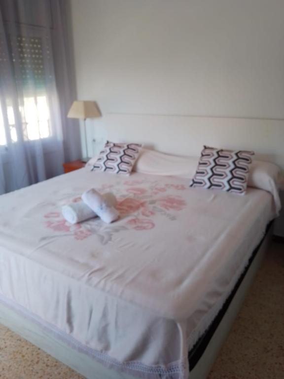 Posteľ alebo postele v izbe v ubytovaní Rooms Pineda