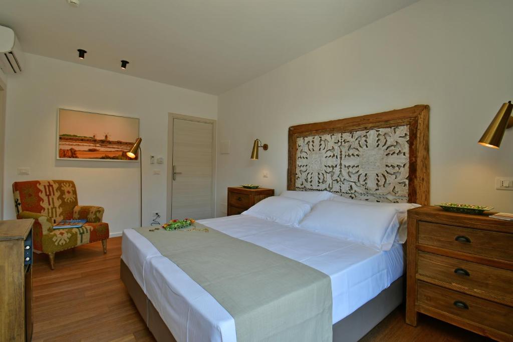 Postel nebo postele na pokoji v ubytování San Anton Hotel