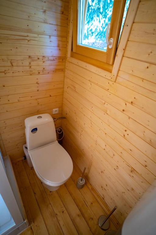 Koupelna v ubytování Maringotky Na Růžku