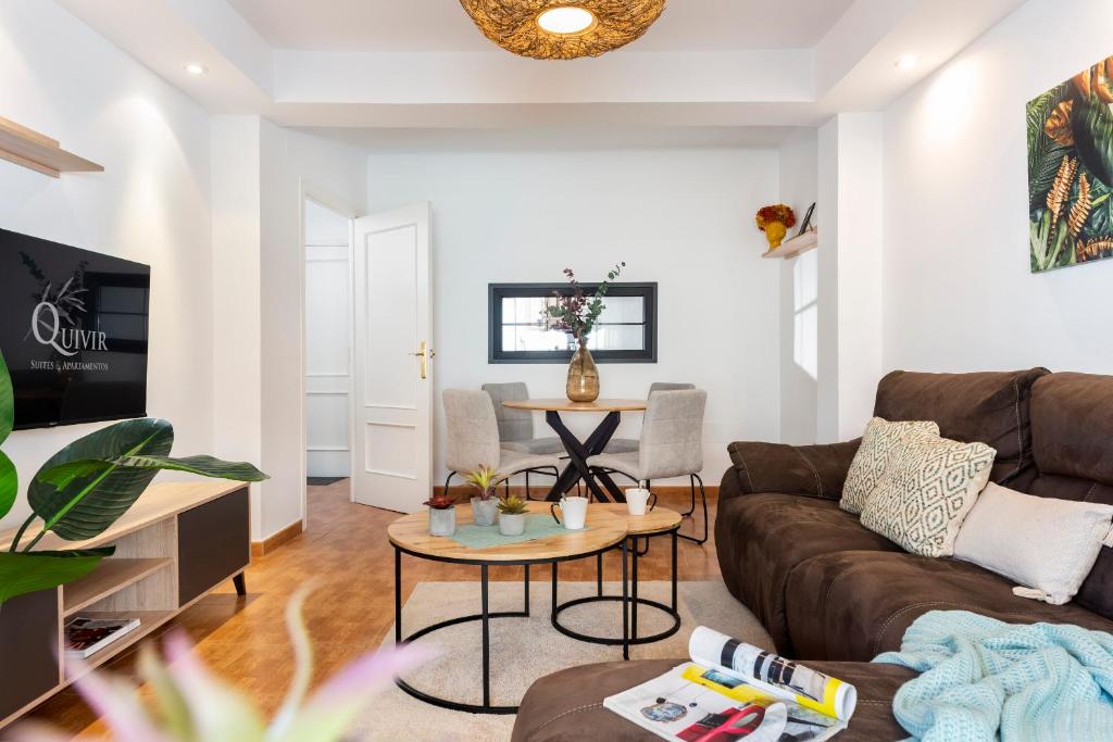 Televízia a/alebo spoločenská miestnosť v ubytovaní Vivienda con Fínes Turísticos "Valdivia"