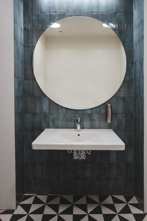 Kúpeľňa v ubytovaní Hotel Perła