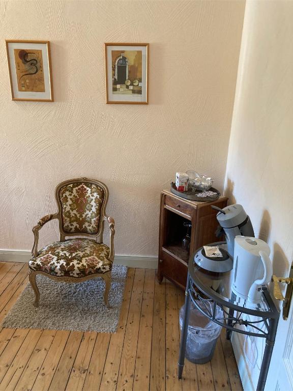 Posezení v ubytování Gästehaus Flair