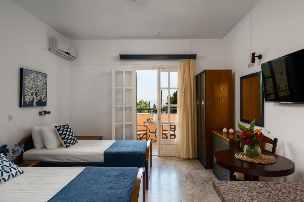 Nikiforos Apartments by Konnect, Mesongi - Seaview的工作室 - 一楼