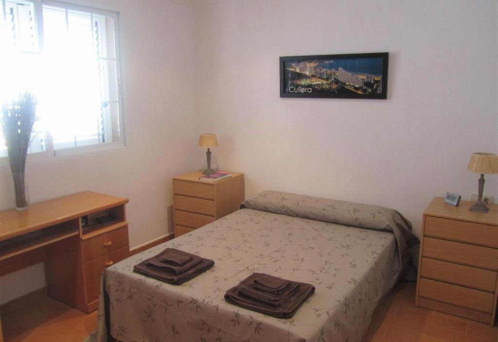 A bed or beds in a room at Casa Buenavista