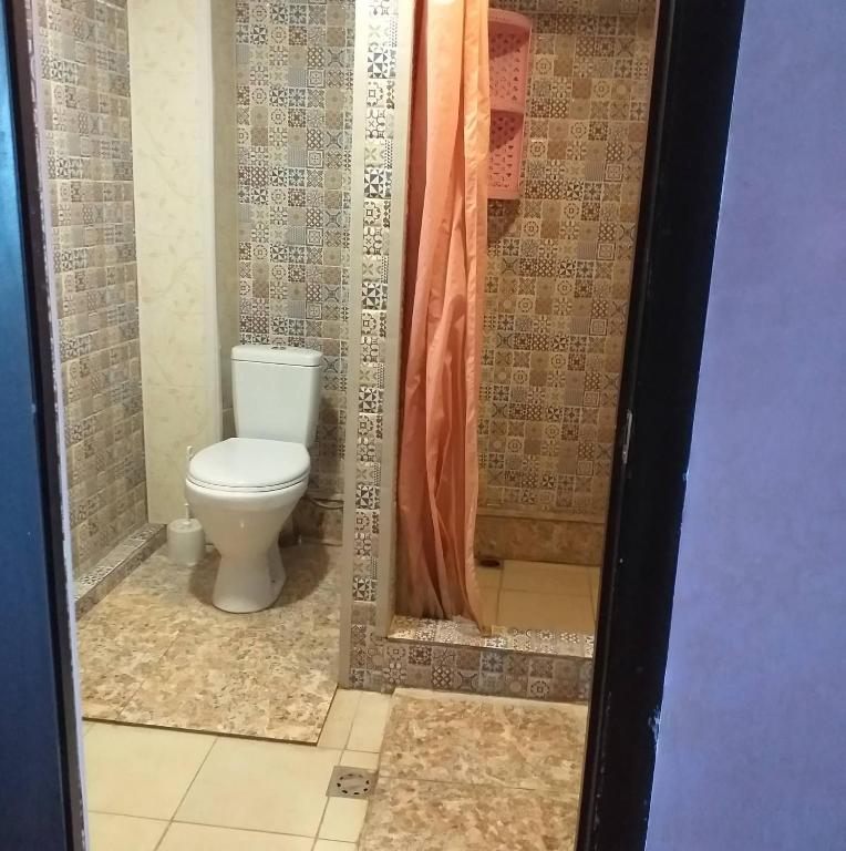 Koupelna v ubytování Hotel 333